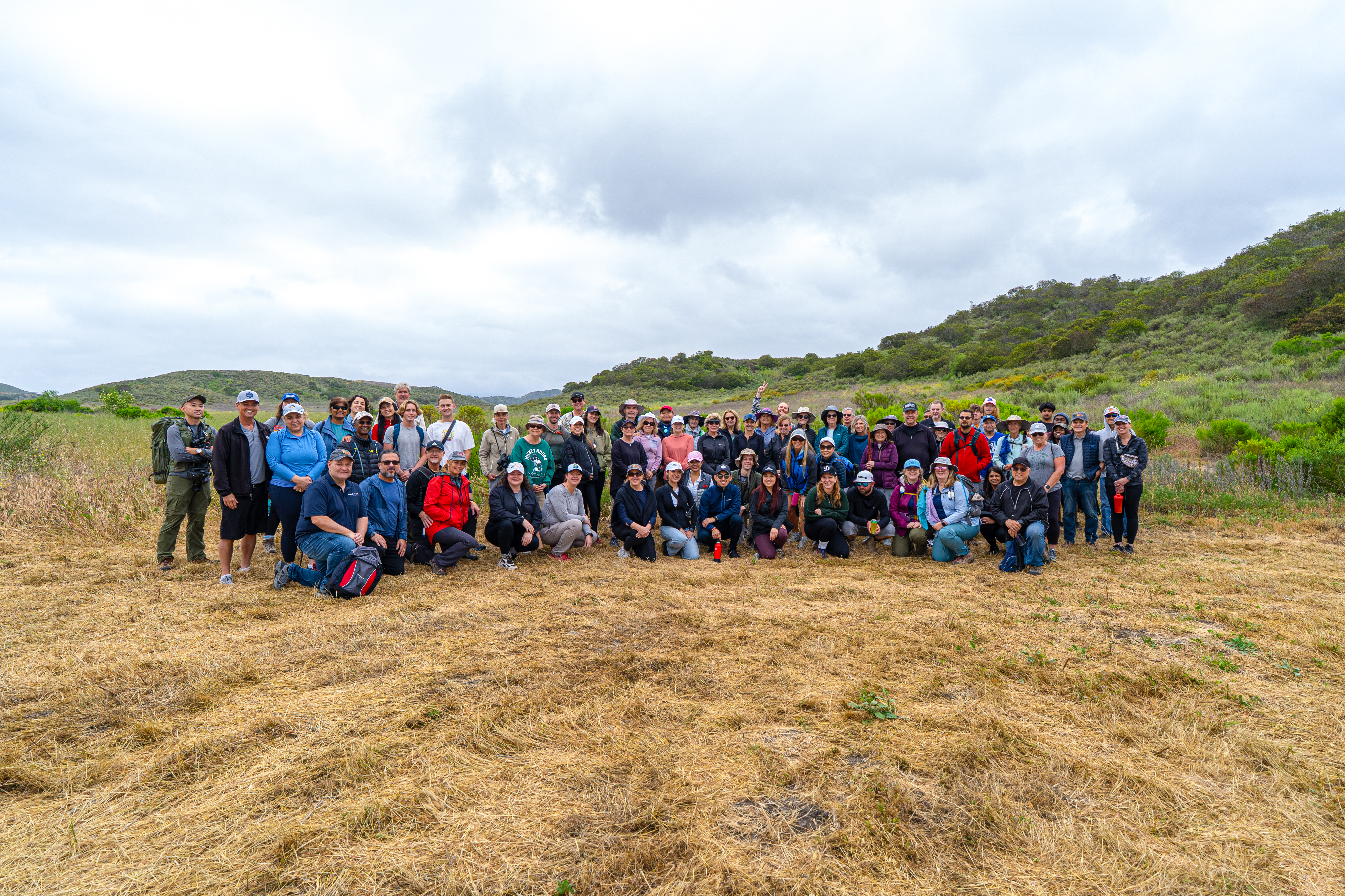 photo of a group of hikers at Upper Chiquita Canyon